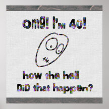 OMG! I'm Forty Poster