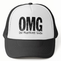 OMG: One Magnificent Goalie Trucker Hats