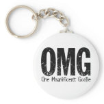 OMG: One Magnificent Goalie keychains