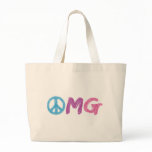 omg peace sign bag