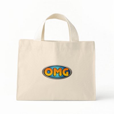 OMG Phone Texting Lingo Sexy Funny Shopping Bag! by sexyshirts2
