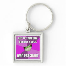 OMG Pregnant Keychain