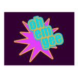 OMG Retro Postcard