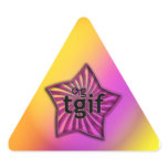 OMG! tgif stickers