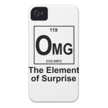 OMG The Element os Surprise iPhone 4 Cover
