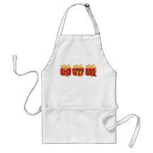 OMG WTF BBQ APRON