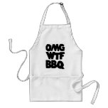 OMG WTF BBQ Barbeque aprons