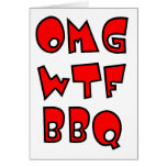 OMG WTF BBQ cards