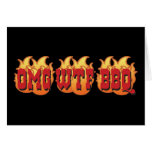 OMG WTF BBQ cards