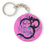 Ommm Love Keychain