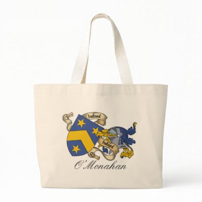 O'Monahan Family Crest Canvas Bags by coatsofarms