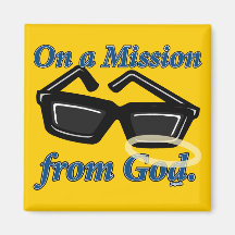 On a Mission from God Magnet