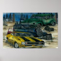 ON A QUIET NIGHT YOU CAN HEAR THEM RUST - CHEVY w- posters