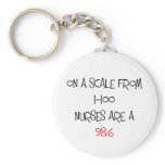 On a scale from 1 - 100, nurses are a 98.6 key chains