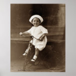On an Old Timely Tricycle Poster