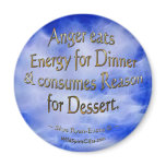 "On Anger" Poetry Magnet