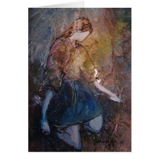"On Bended Knee" Notecard