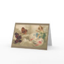 On Butterflies Wings Easter Card