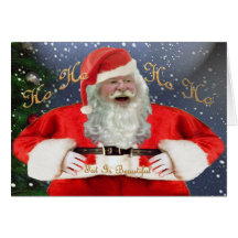 On Christmas be nice to fat people Cards