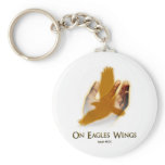 On Eagles Wings keychains