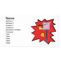 On Fire Business Card