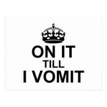 On It Till I Vomit - Postcards