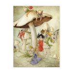 'On Mushroom Hill' - Postcard