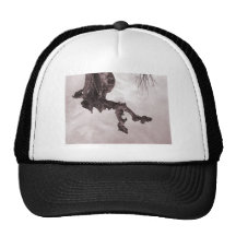 on my back hat