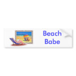 On the Beach bumper stickers
