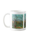 On the edge of a forest mugs
