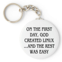 On the first day, God created Linux...and the rest