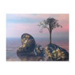 On the infinite 3D fractal plane postcards