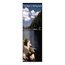 On The Lake Business Card Bookmark