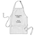 On the menu tonight...Food Poisoning aprons