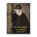 On the Origin of Species 150th Postcard