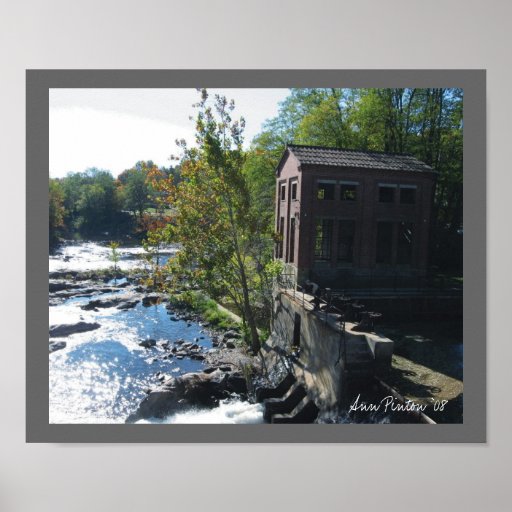 On the River in Collinsville Print