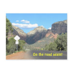 On the road again, Sedona Postcards
