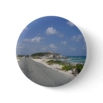 On the Road - Cozumel, Mexico Button