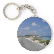 On the Road - Cozumel, Mexico Keychains