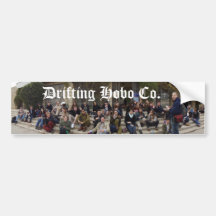 on the steps bumper sticker