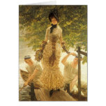 On The Thames by James Tissot Cards