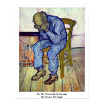 On The Threshold Of Eternity By Vincent Van Gogh posters