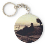 On The Volga By Archipow Abram Jefimowitsch keychains