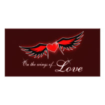 ON THE WINGS OF LOVE 2 CUSTOM PHOTO CARD