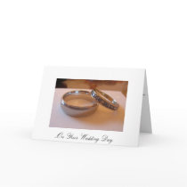 On Your Wedding Day Greeting Card