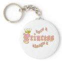 ONCE A PRINCESS ALWAYS A PRINCESS keychains