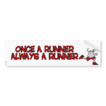once a runner bumper stickers