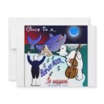 ONCE IN A BLUE MOON invitations