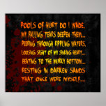 Once Myself Poem Print