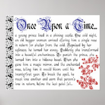 Once Upon a Time... Print